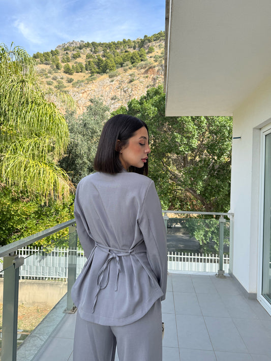 coordinato margot grigio