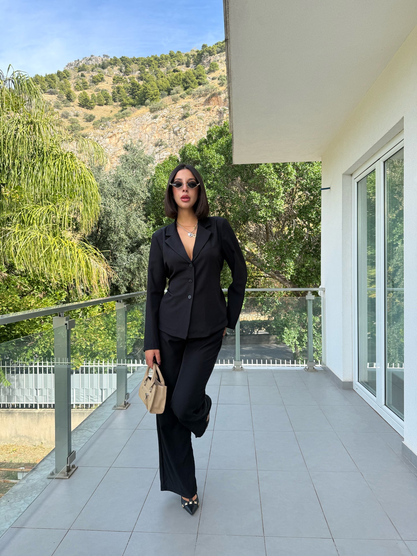 coordinato margot nero
