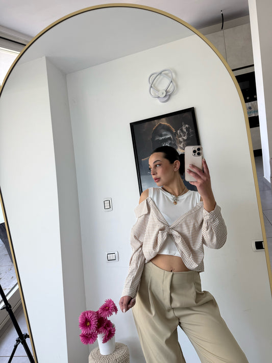 Canotta Double beige