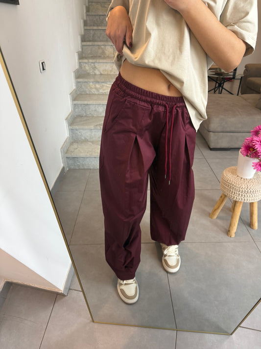 Pantalone primavera bordeaux