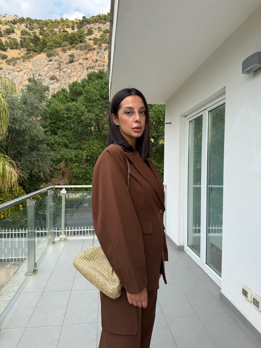 coordinato cargo brown