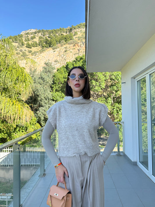 Maglioncino lucy tortora