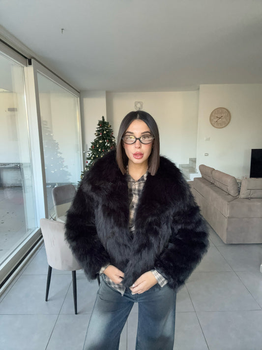 Pelliccia neve black