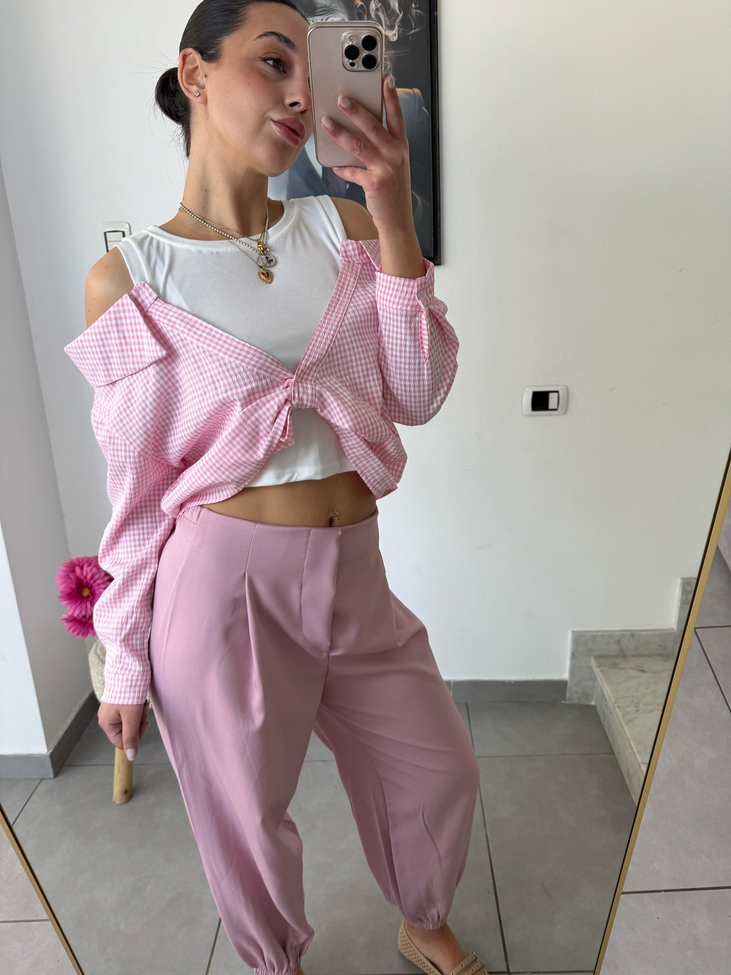 Pantalone Lady pink