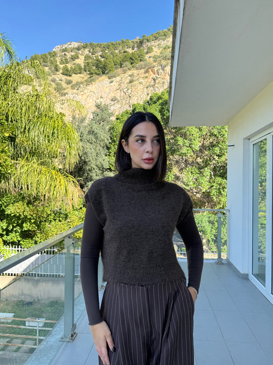 Maglioncino lucy marrone