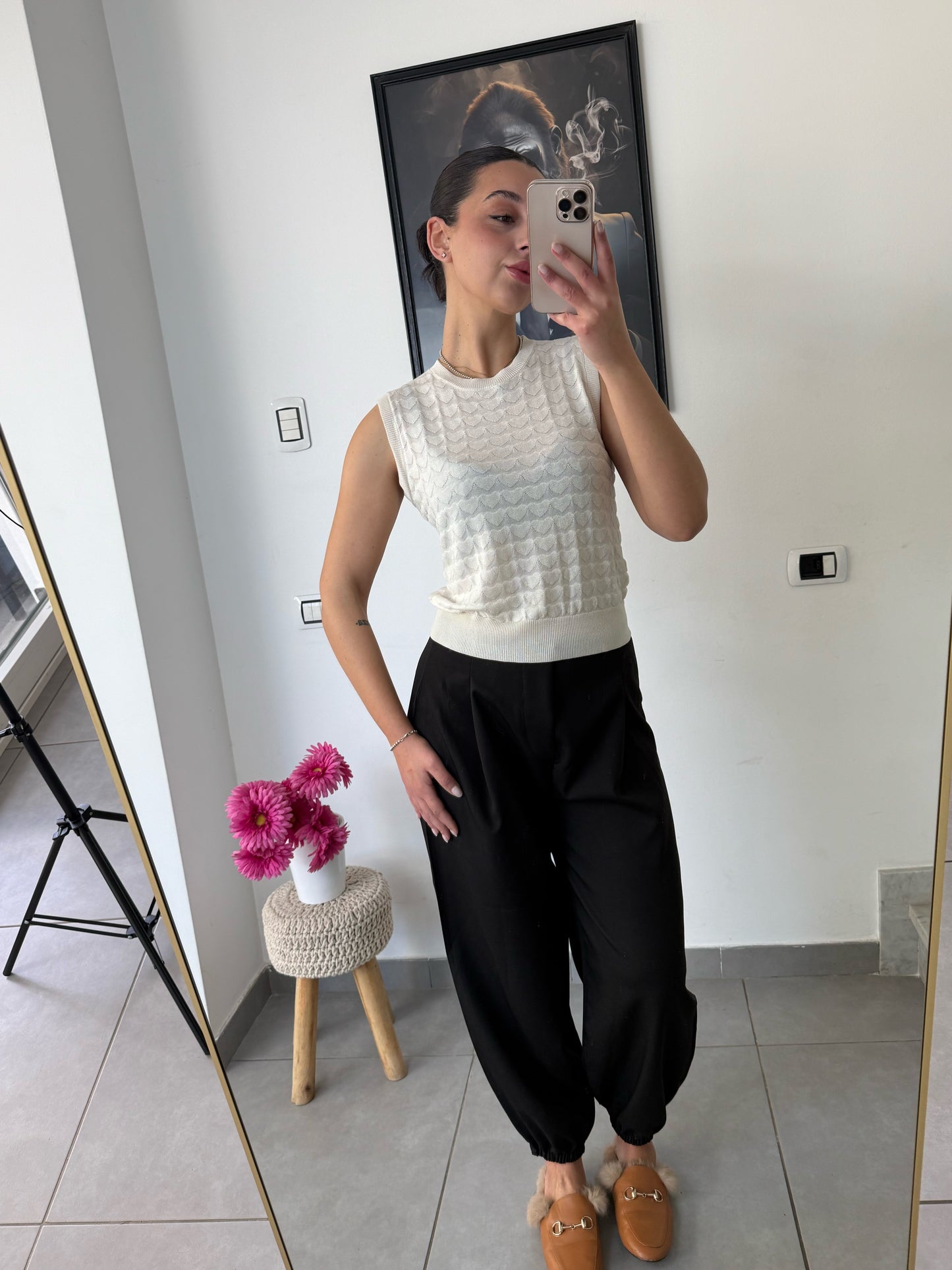 Gilet Stacy bianco