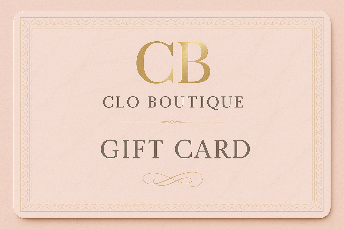 Gift Card | Clo Boutique