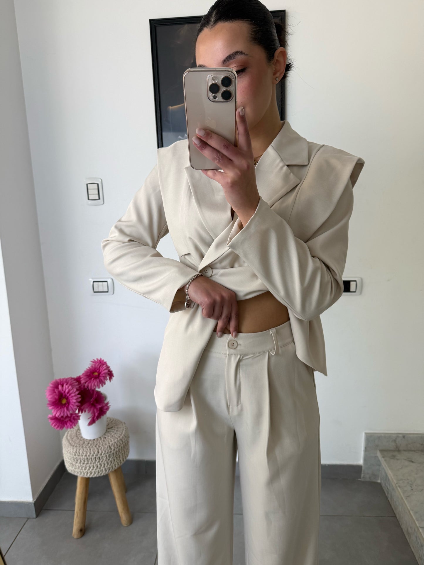 Tailleur Lode beige