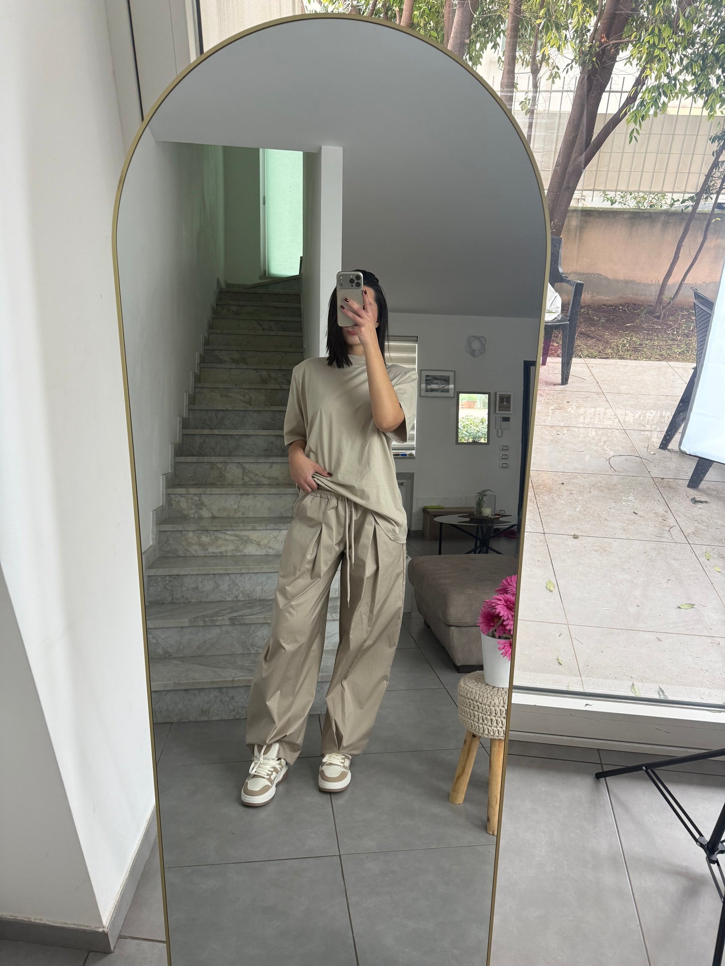 Pantalone primavera beige