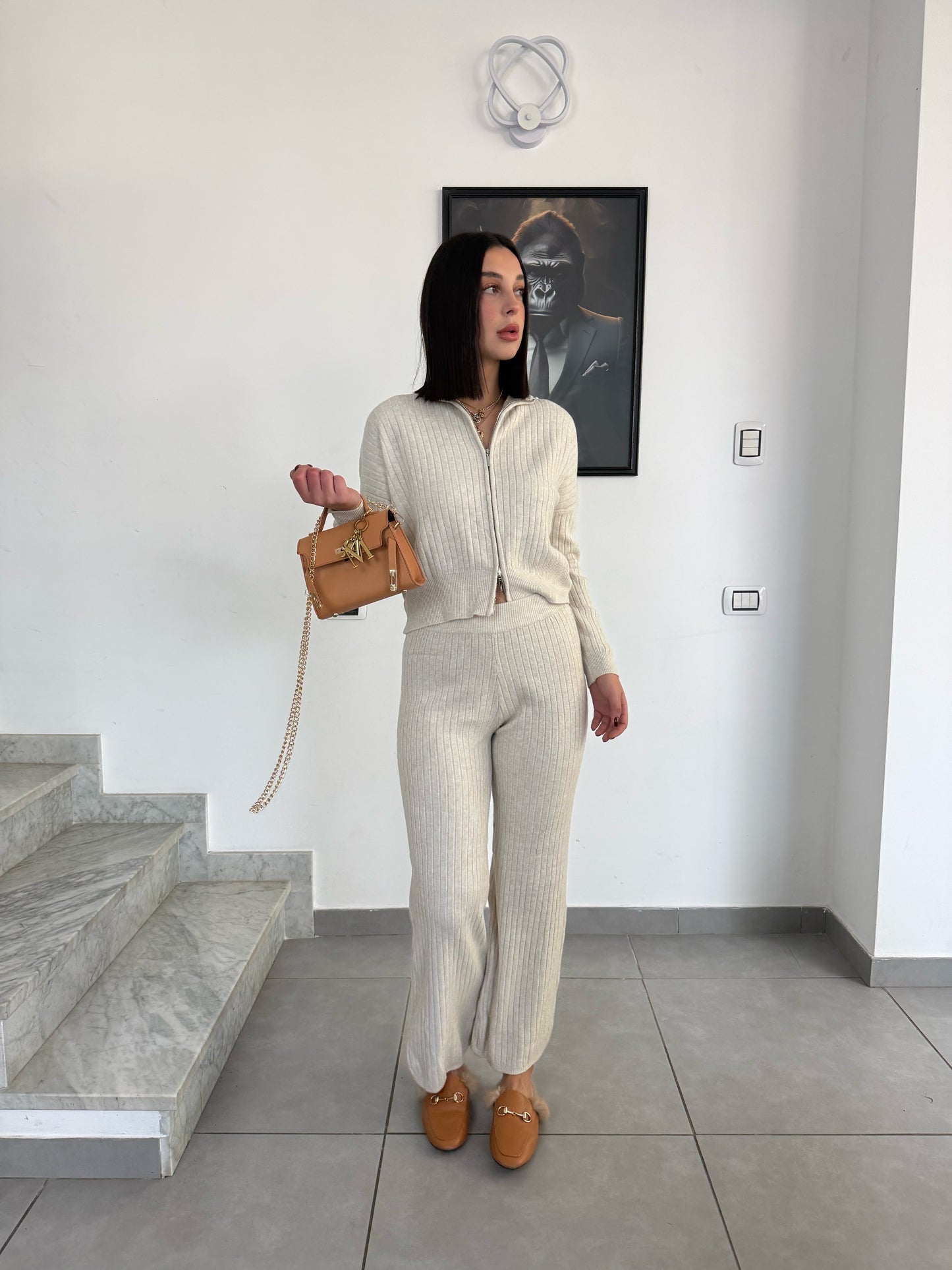 coordinato daily panna