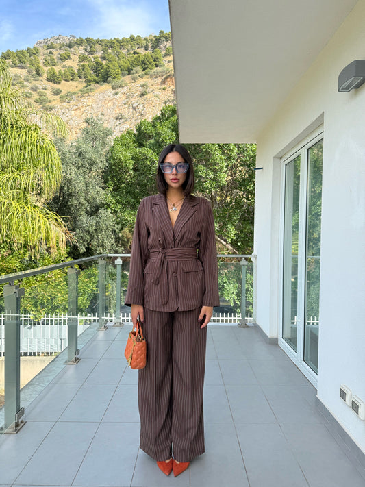 Tailleur angel brown