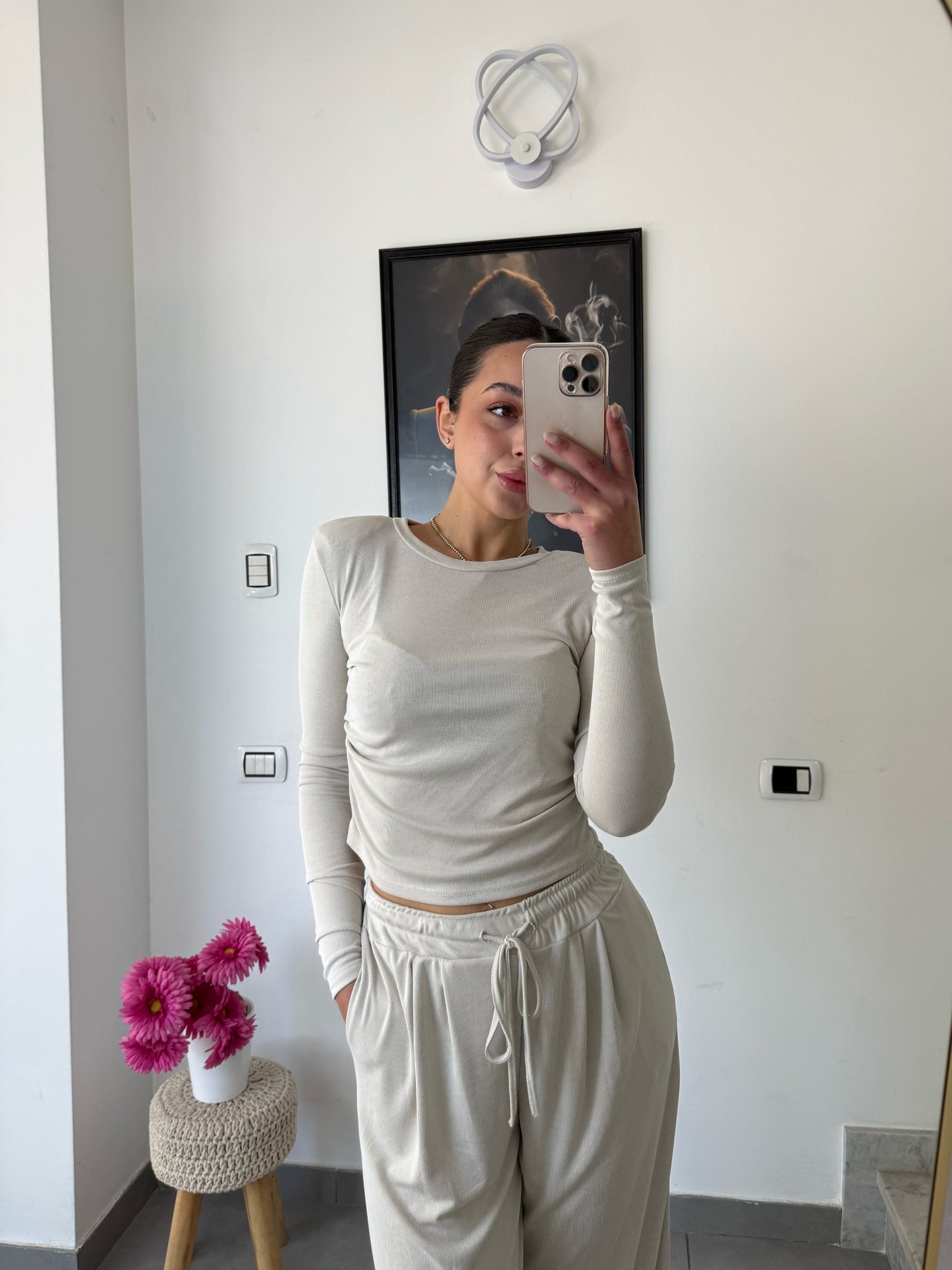 Coordinato Monday beige