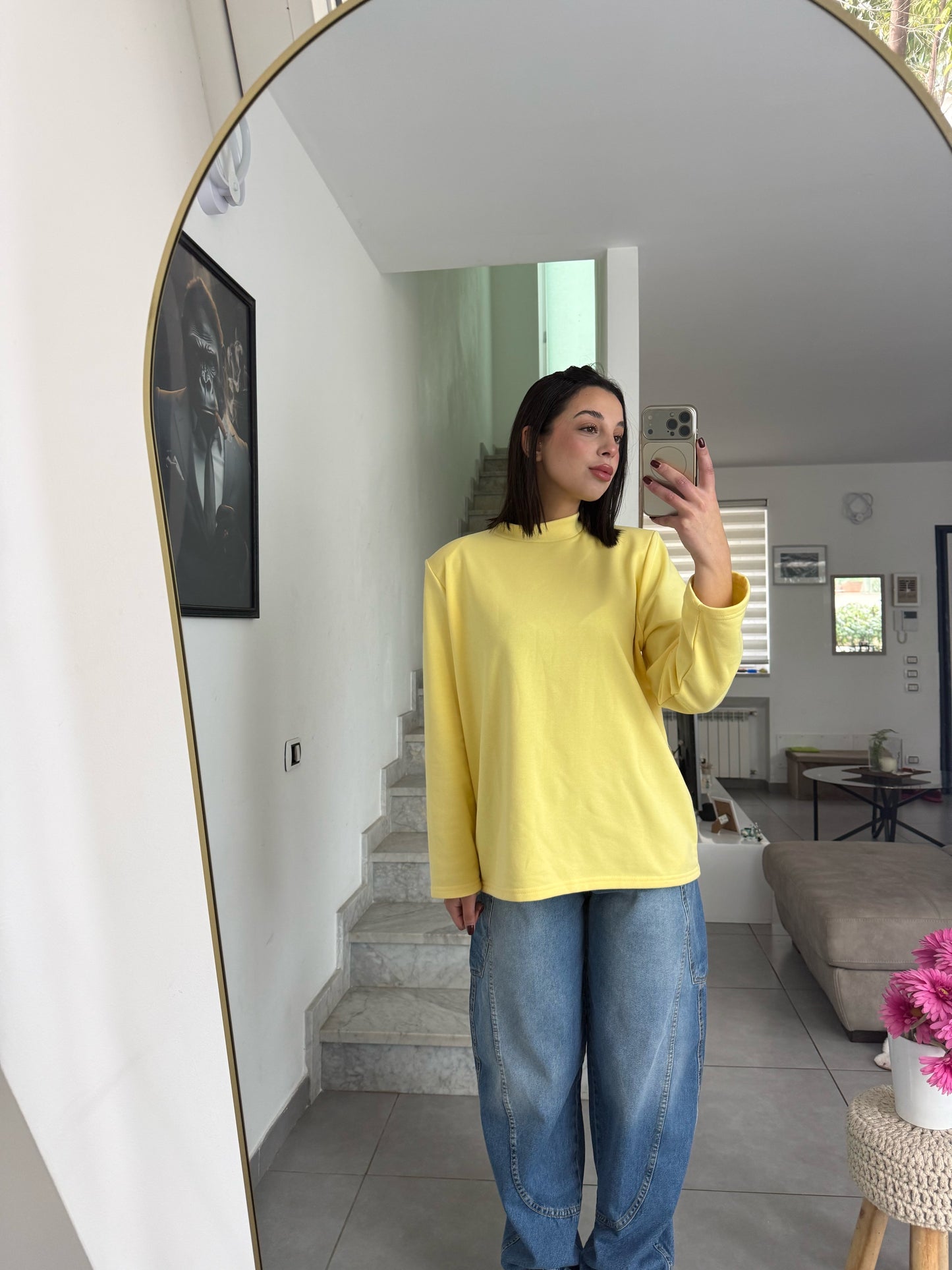 Felpa Maxi yellow