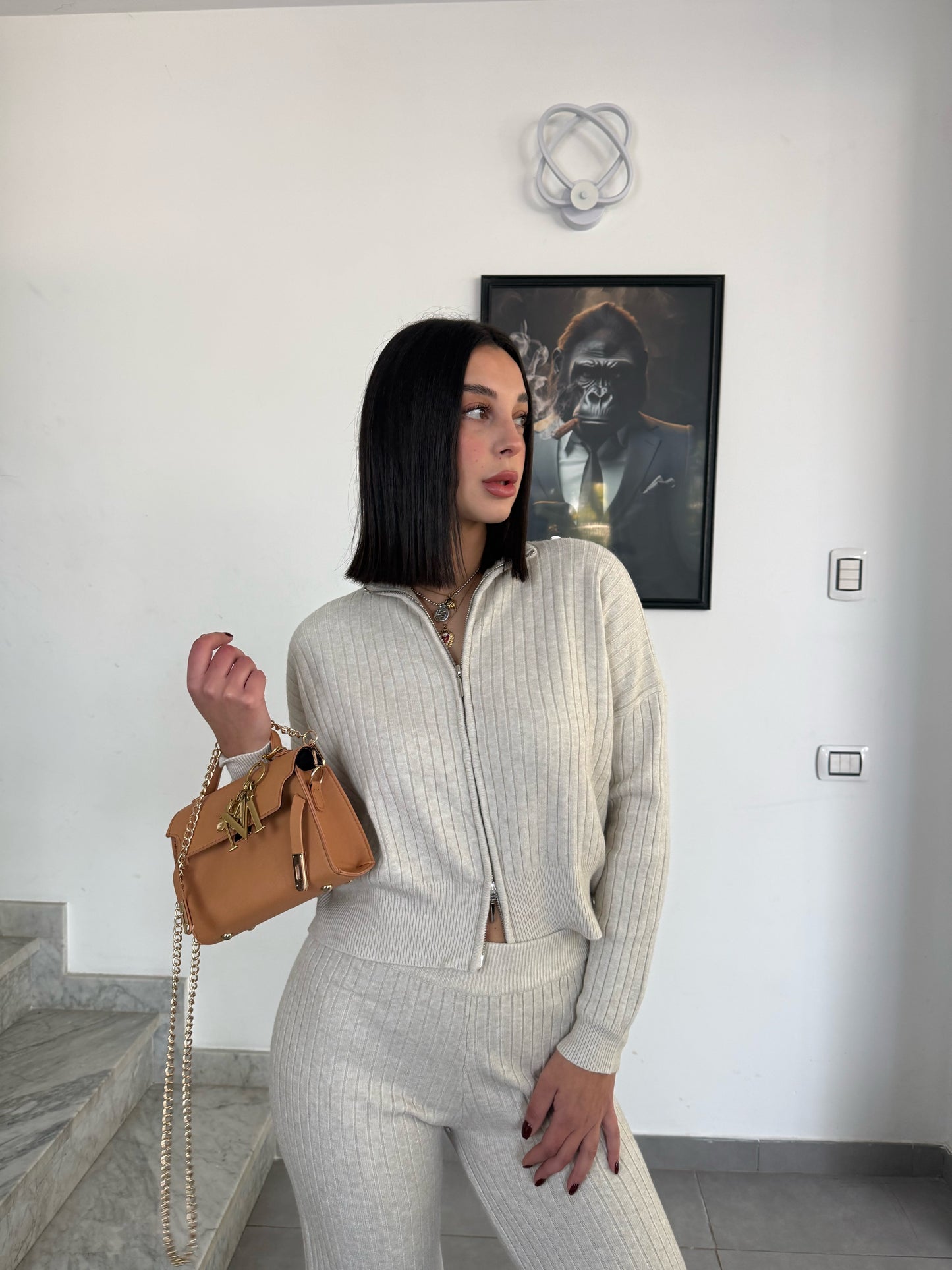 coordinato daily panna