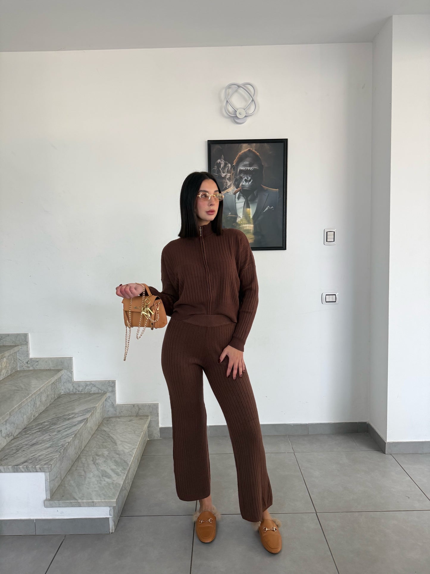 coordinato daily brown