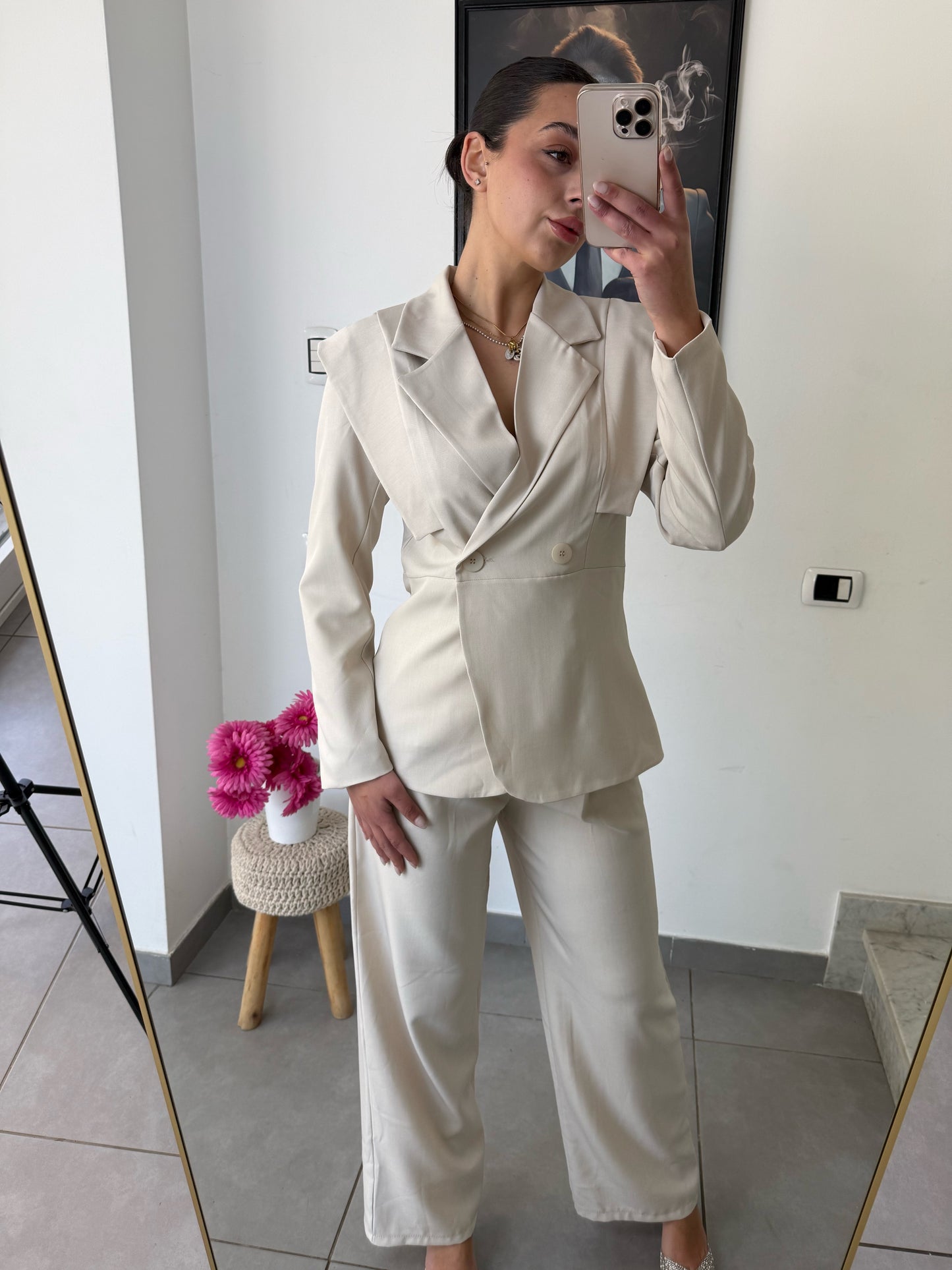 Tailleur Lode beige