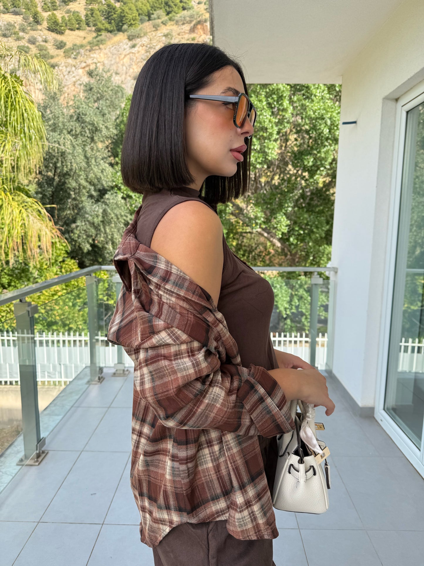 Camicia Viky marrone