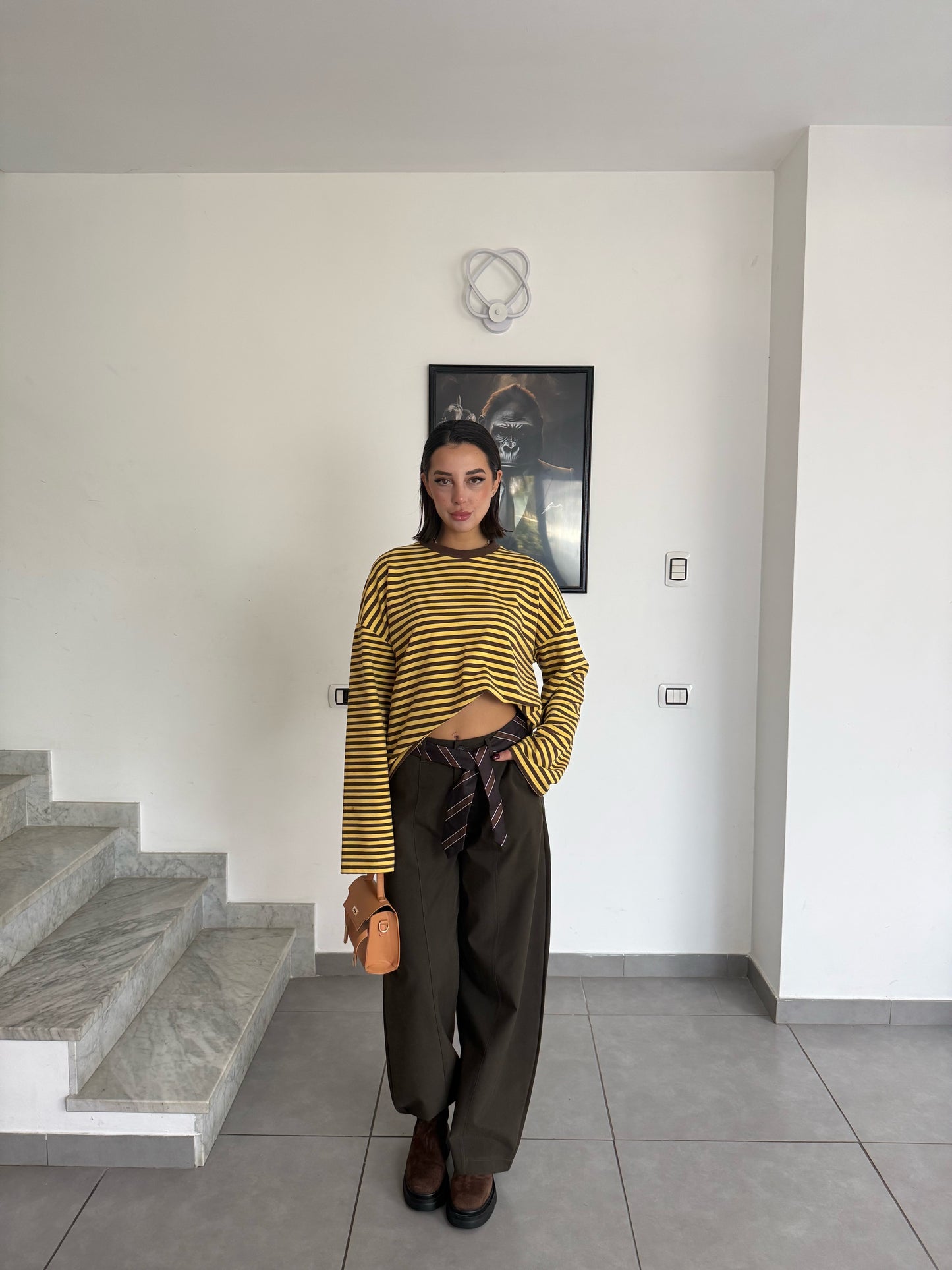 Maglia joker giallo\marrone