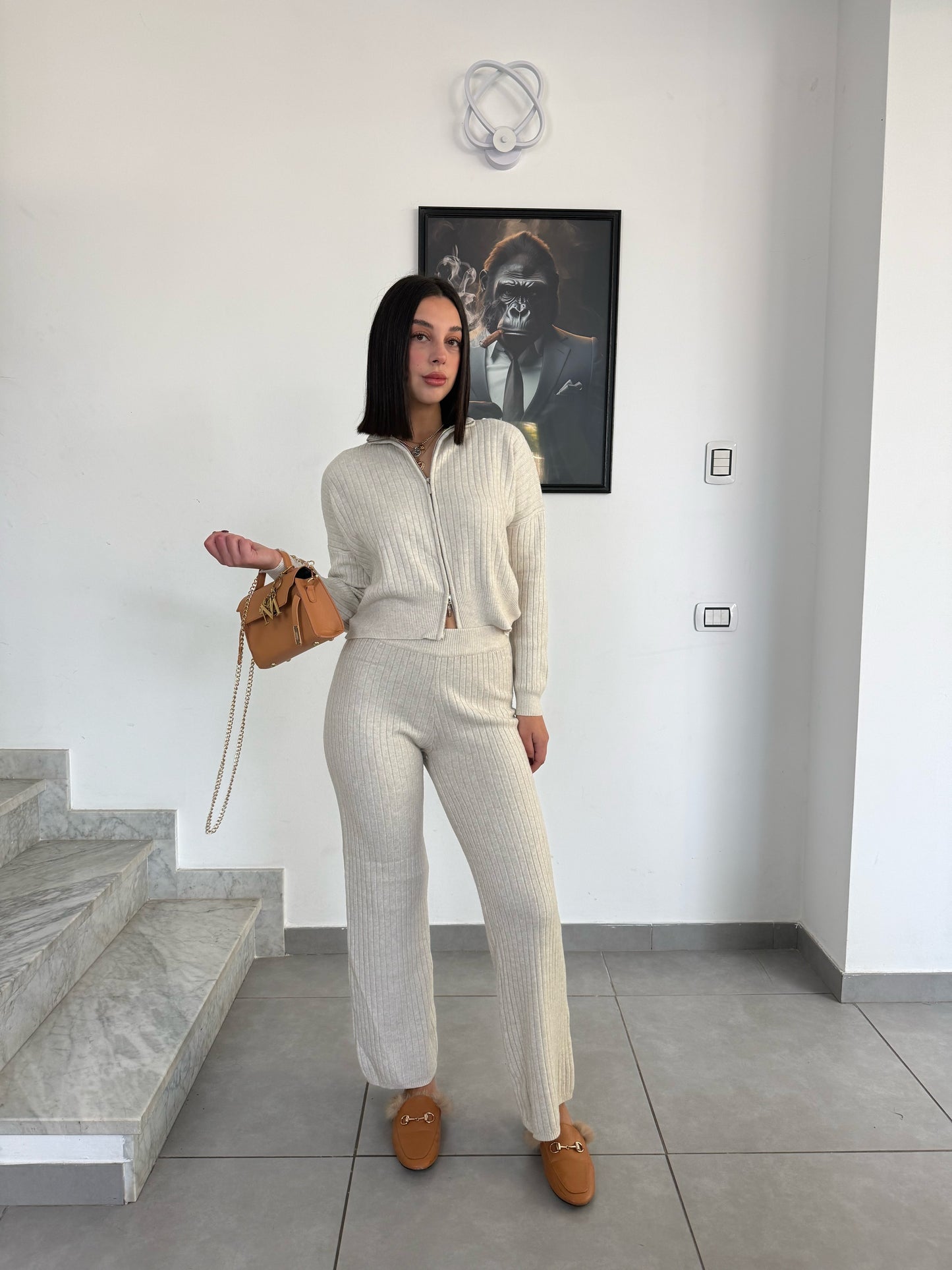 coordinato daily panna