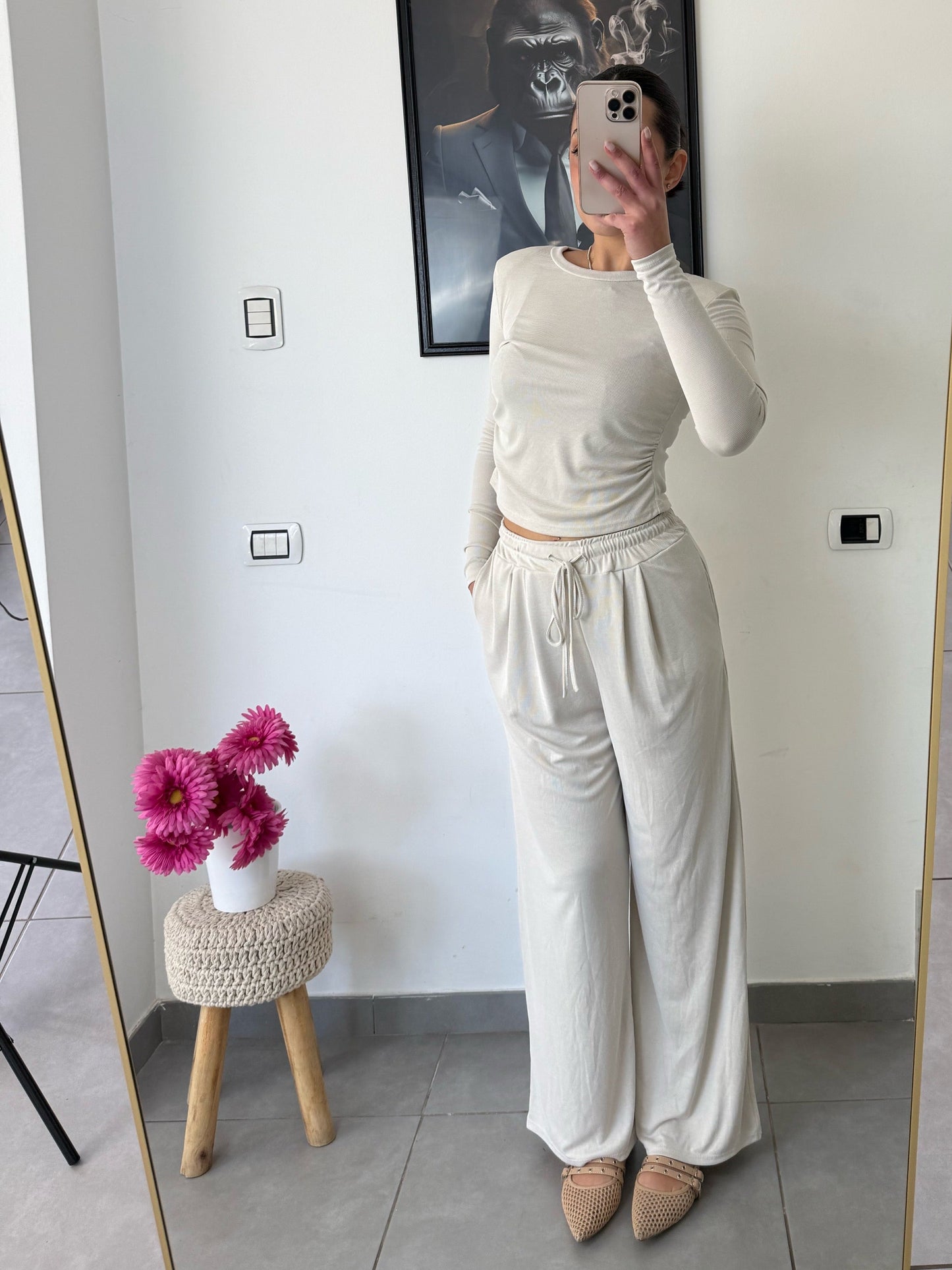 Coordinato Monday beige