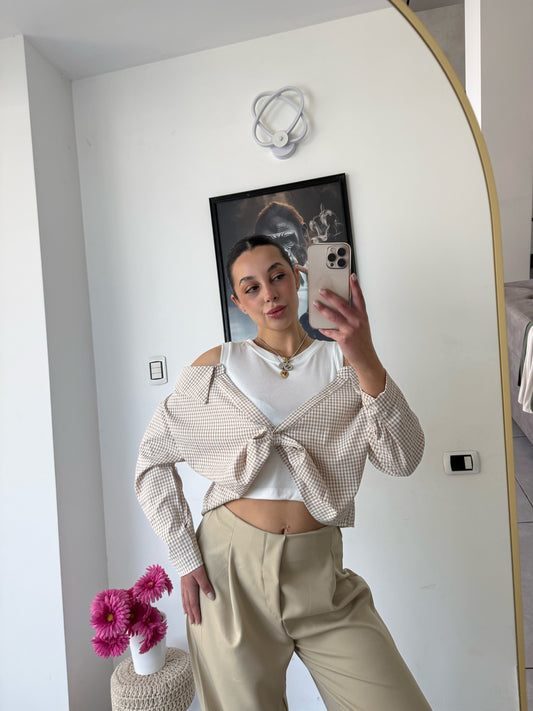 Canotta Double beige