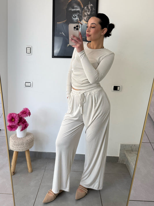 Coordinato Monday beige