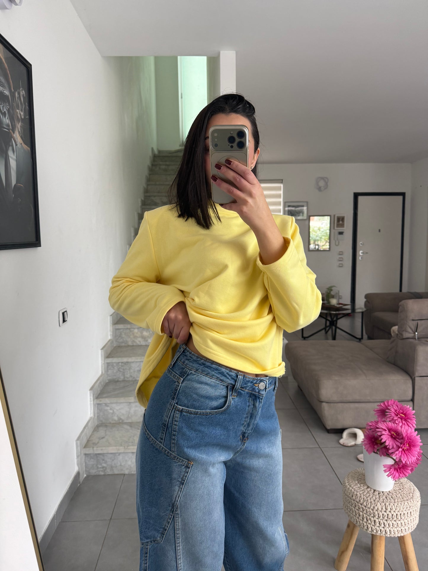 Felpa Maxi yellow