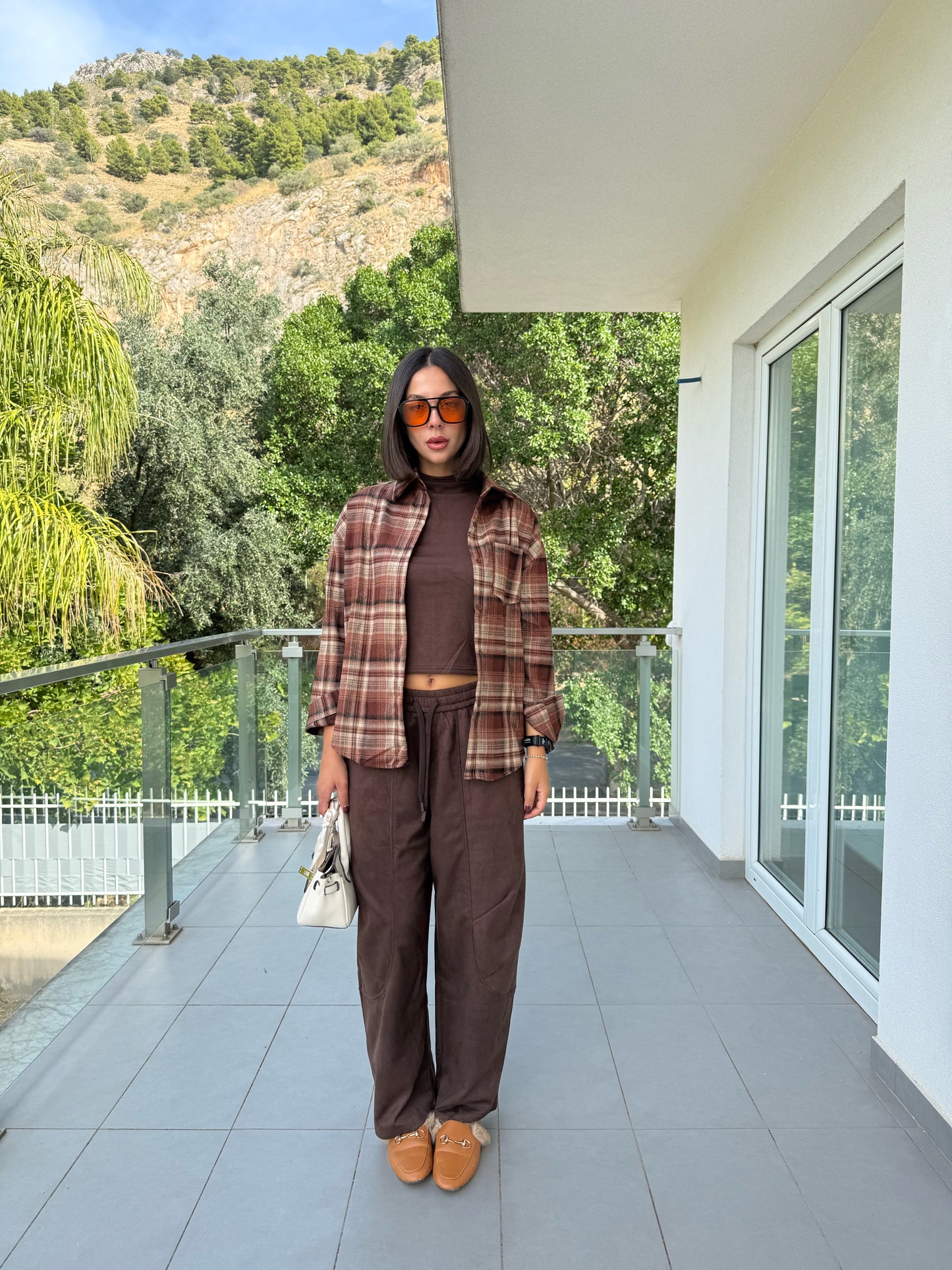Camicia Viky marrone