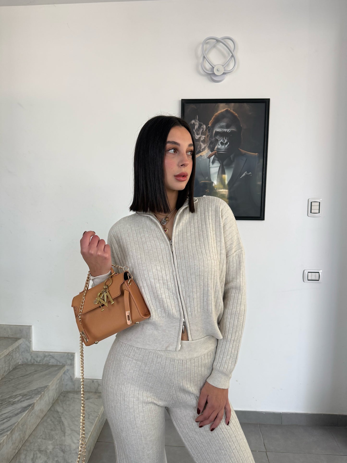 coordinato daily panna