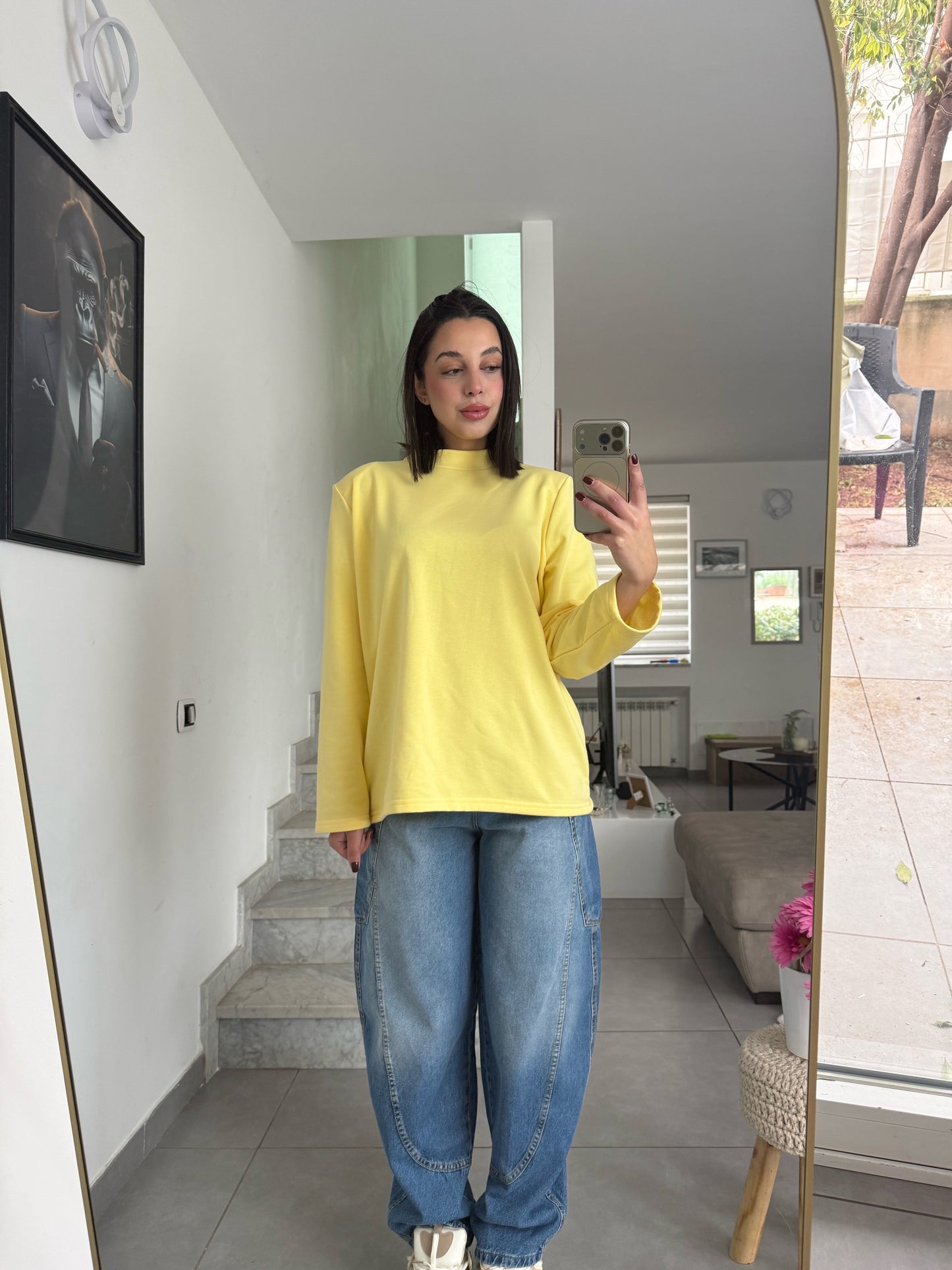 Felpa Maxi yellow