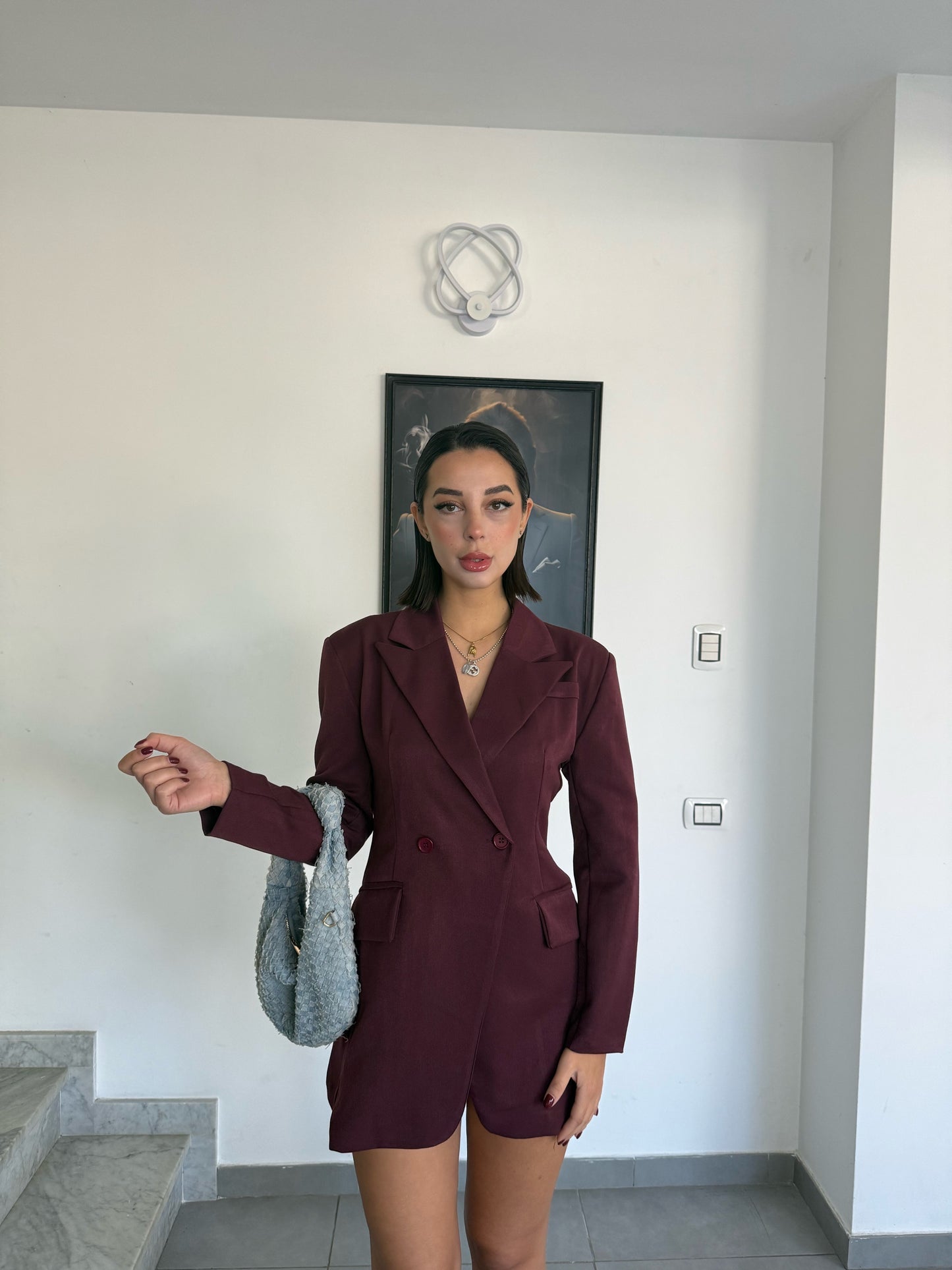 Dress Brenda bordeaux