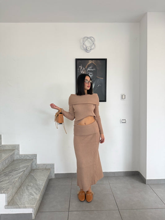 coordinato Paris camel