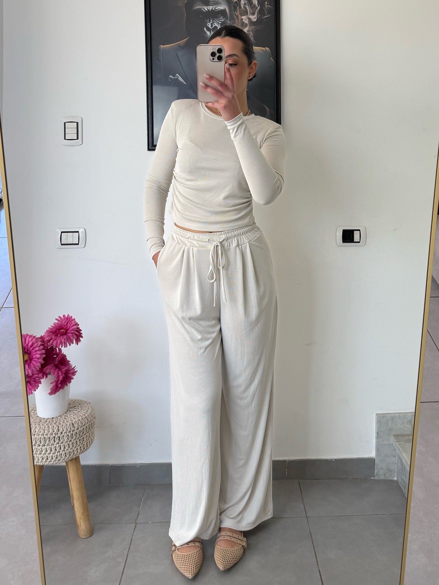 Coordinato Monday beige