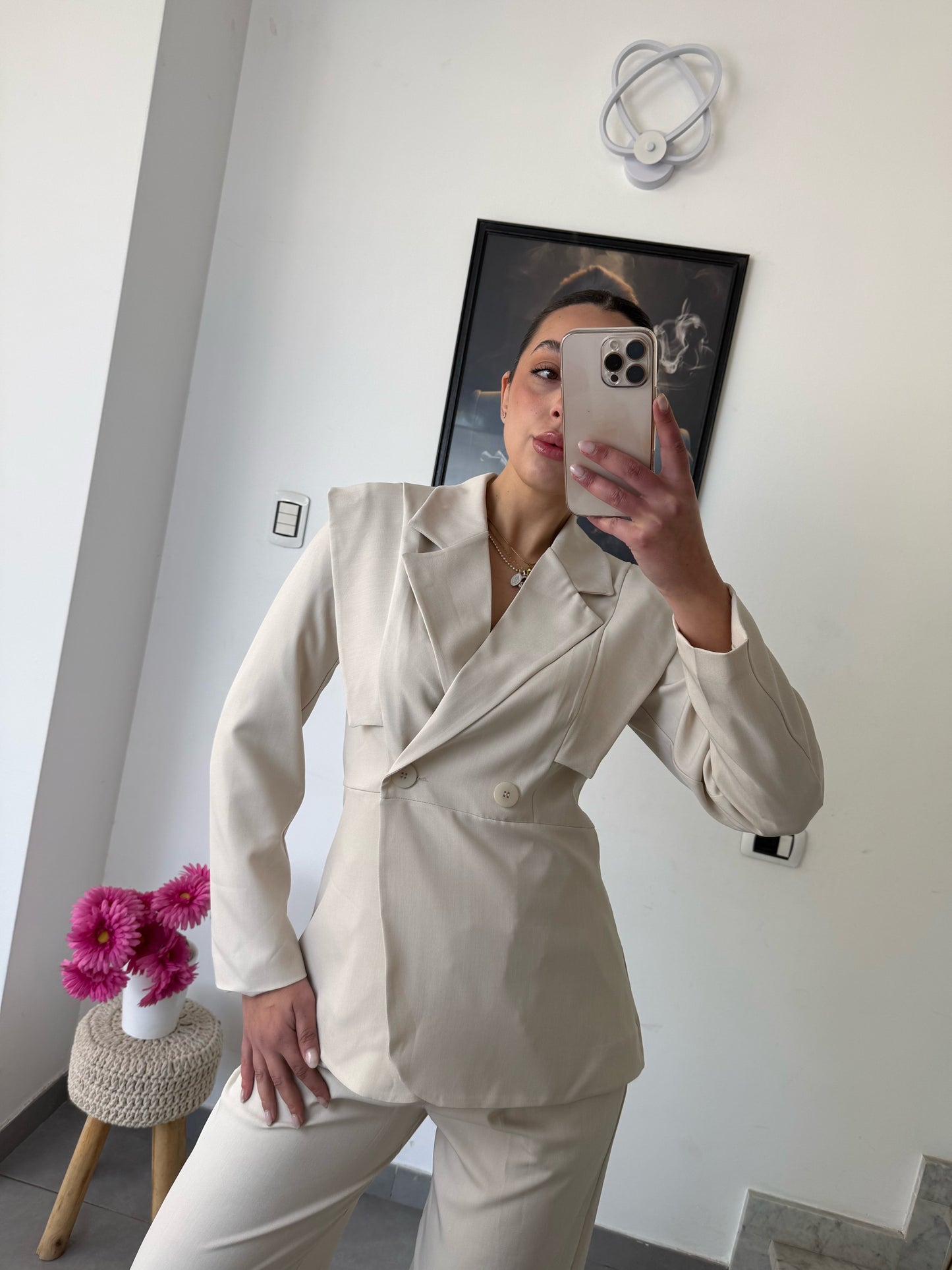 Tailleur Lode beige