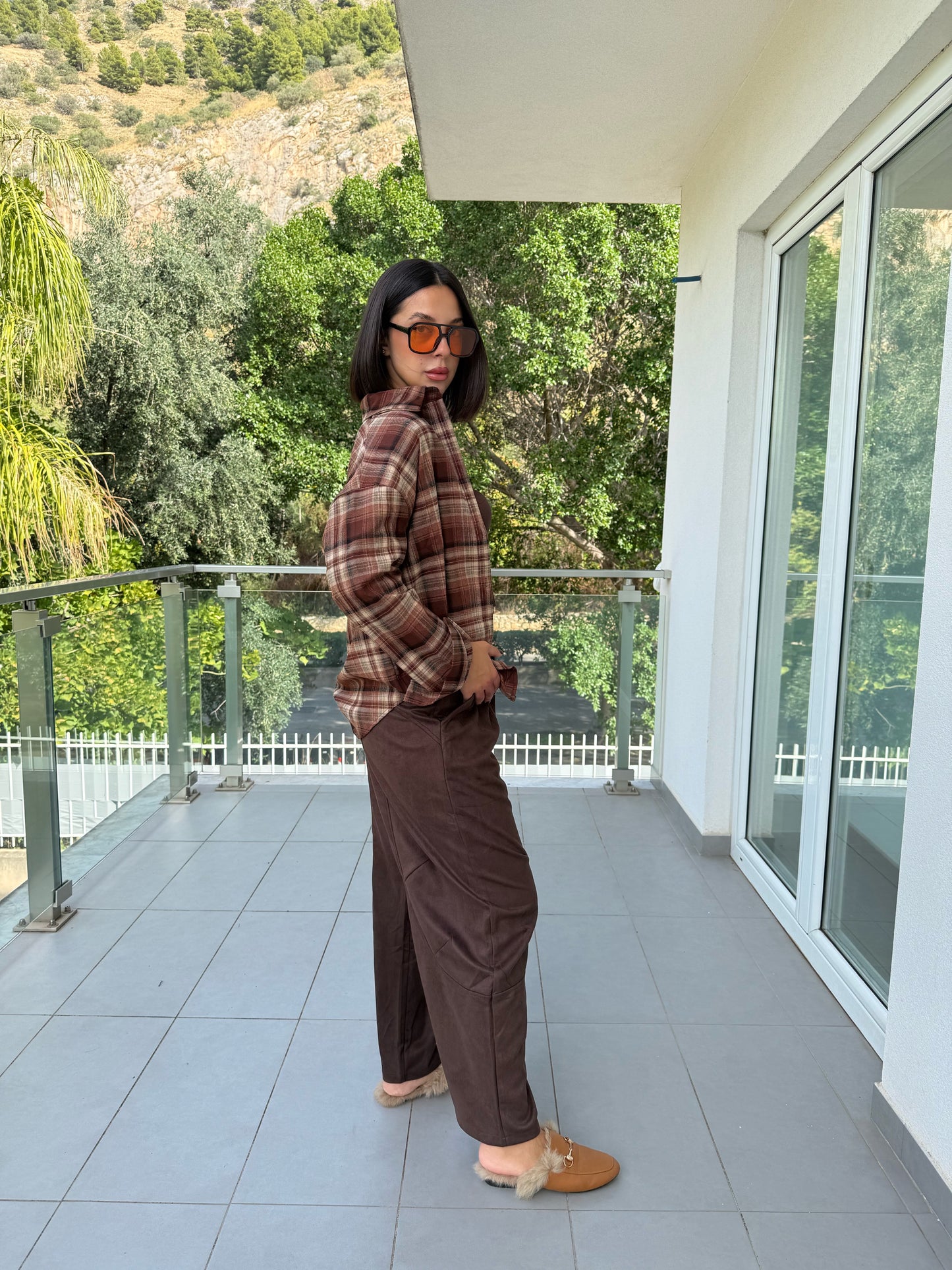 Camicia Viky marrone