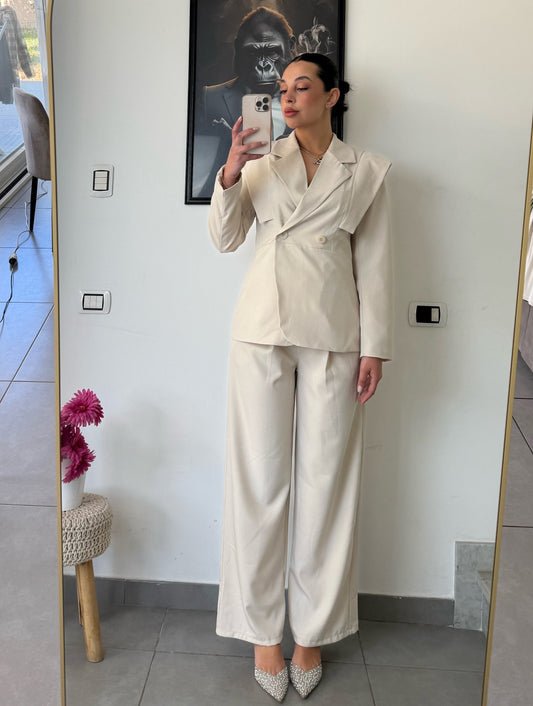 Tailleur Lode beige