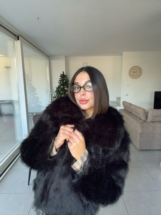 Pelliccia neve black