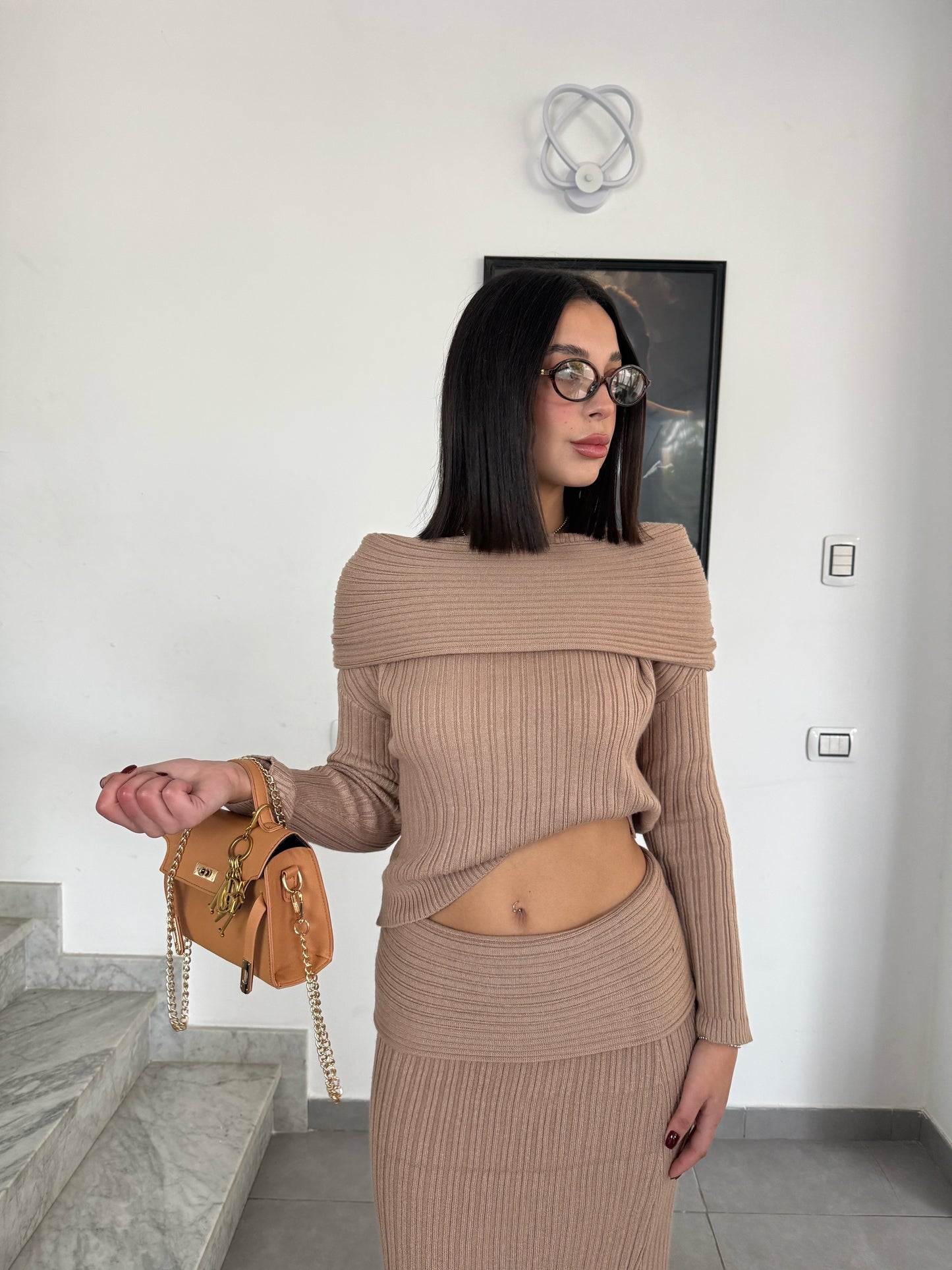 coordinato Paris camel