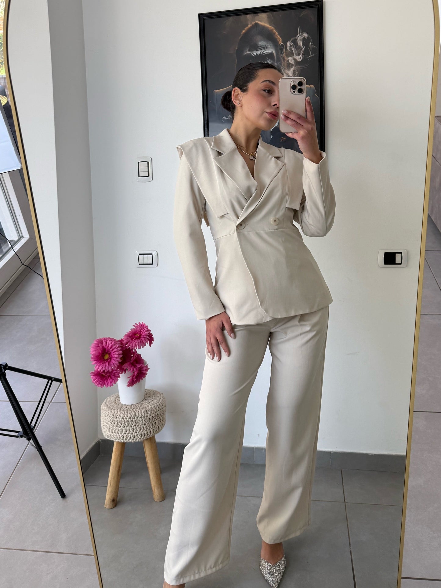 Tailleur Lode beige