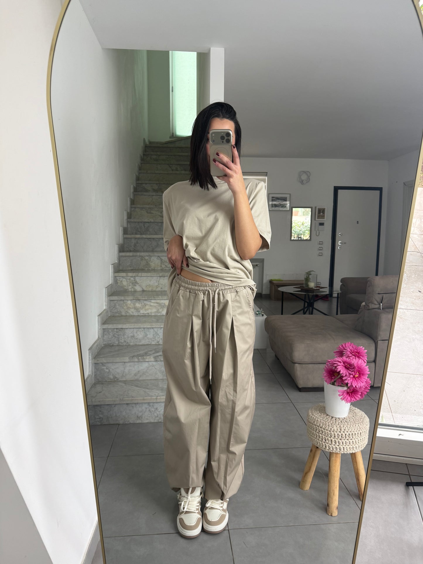 Pantalone primavera beige