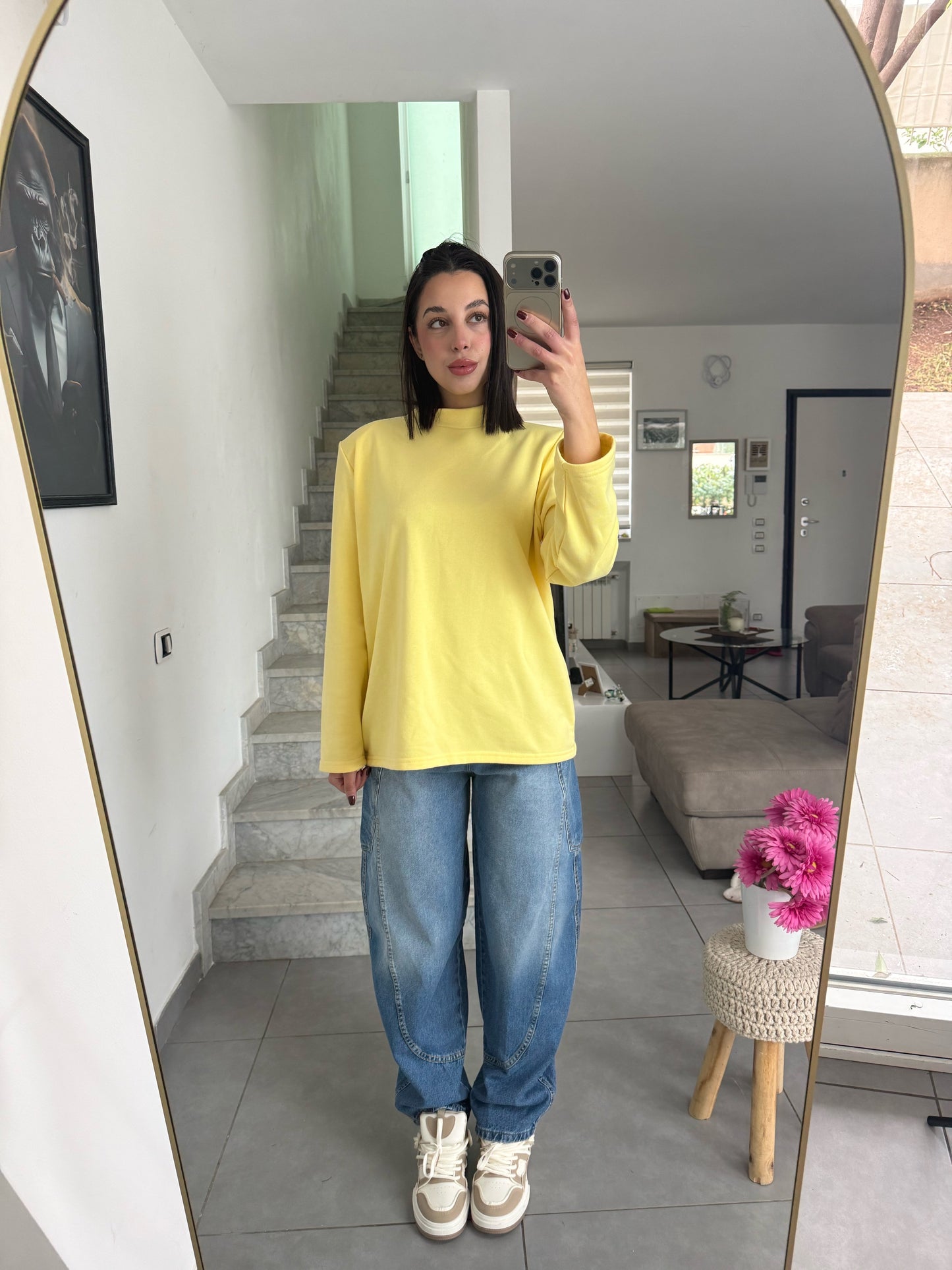 Felpa Maxi yellow
