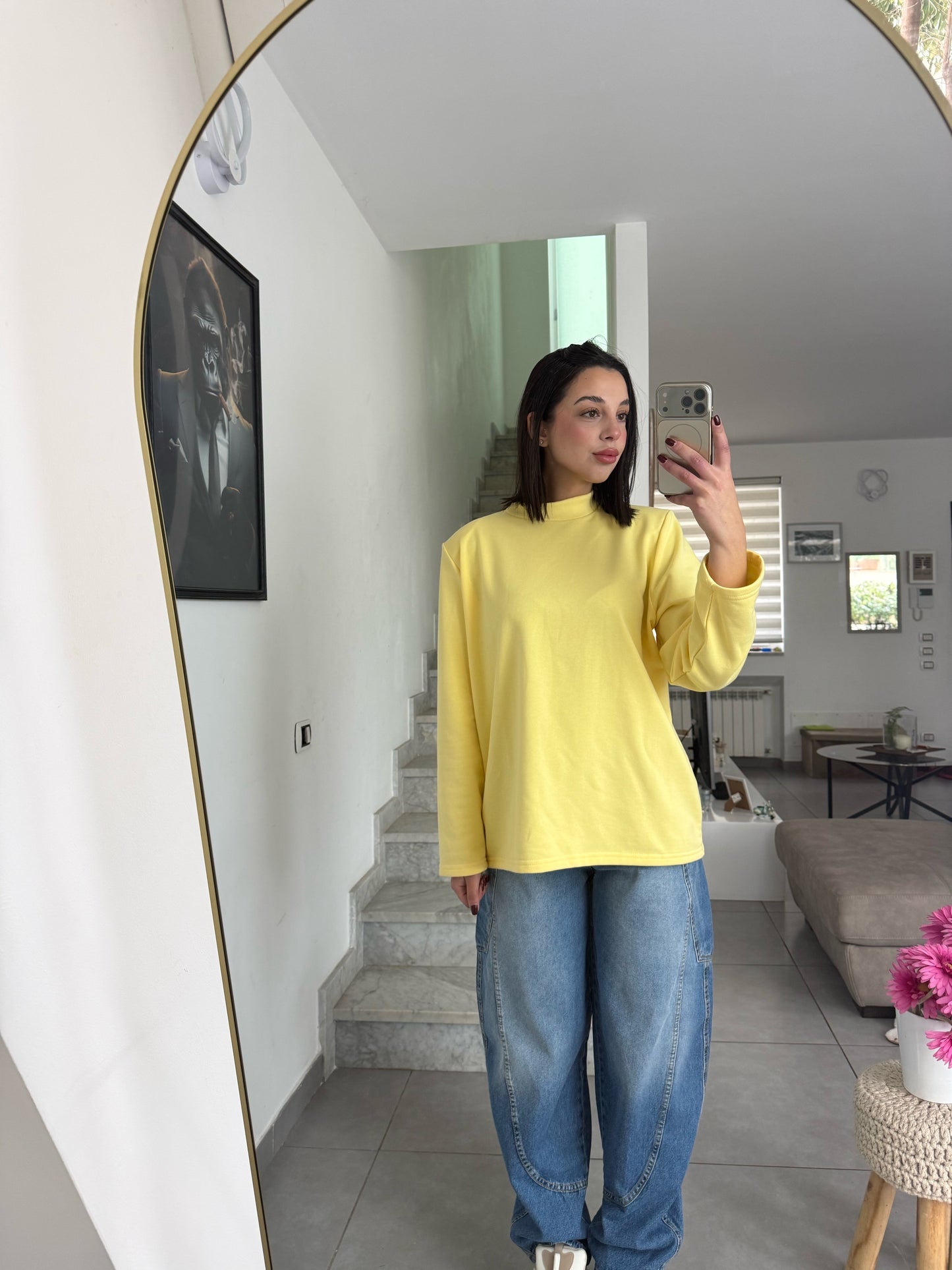 Felpa Maxi yellow