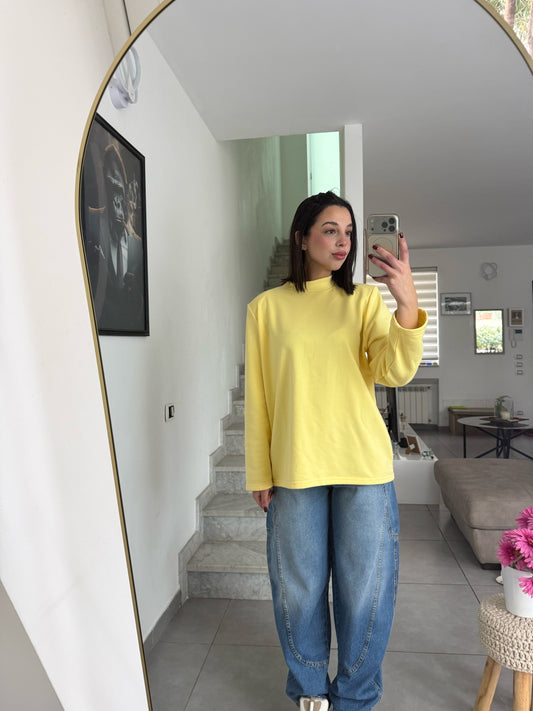 Felpa Maxi yellow