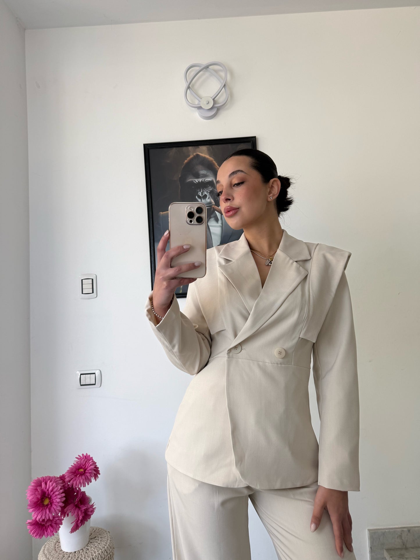 Tailleur Lode beige