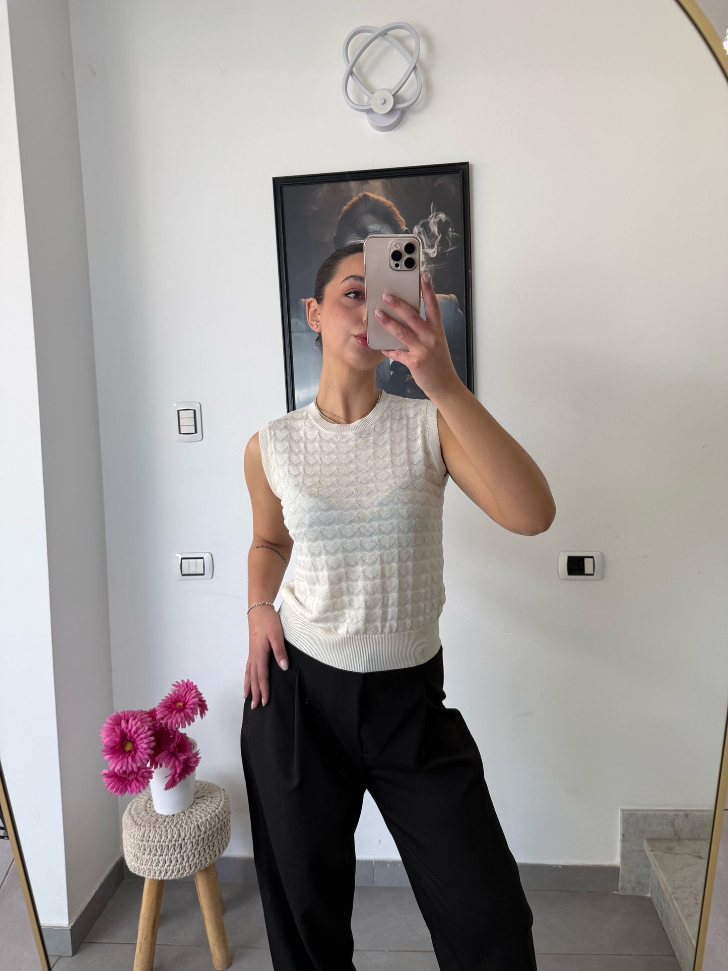 Gilet Stacy bianco