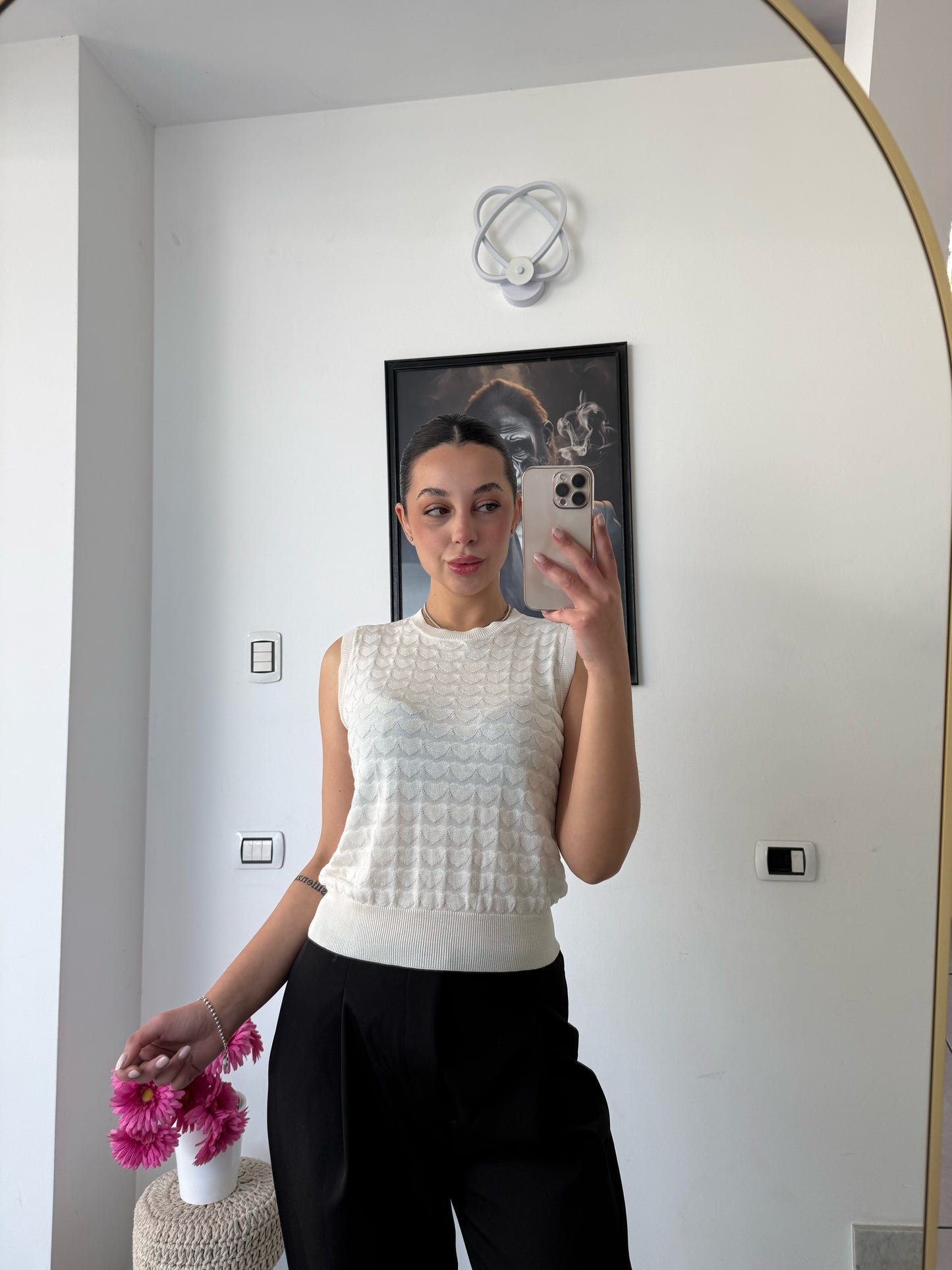Gilet Stacy bianco